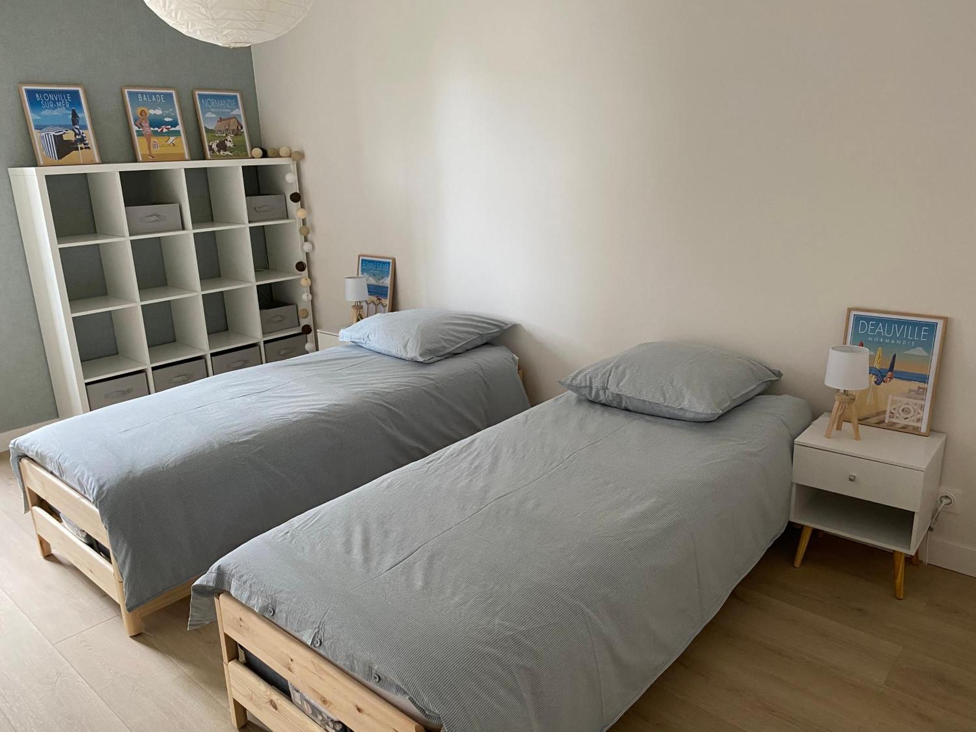 Appartement 65M2 Avec Balcon Vues Partielles Mer A 150M De La Plage Et Centre, Wifi Et Parking Prive Blonville-sur-Mer Exterior photo
